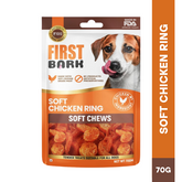 FIRST BARK Soft Chicken Ring Jerky